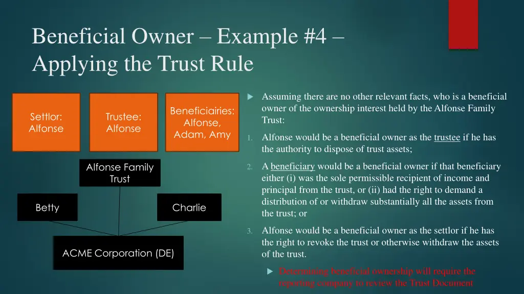 beneficial owner example 4 applying the trust rule