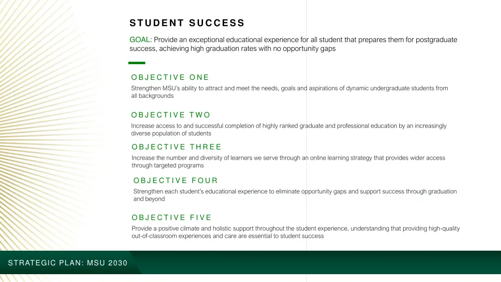 student success