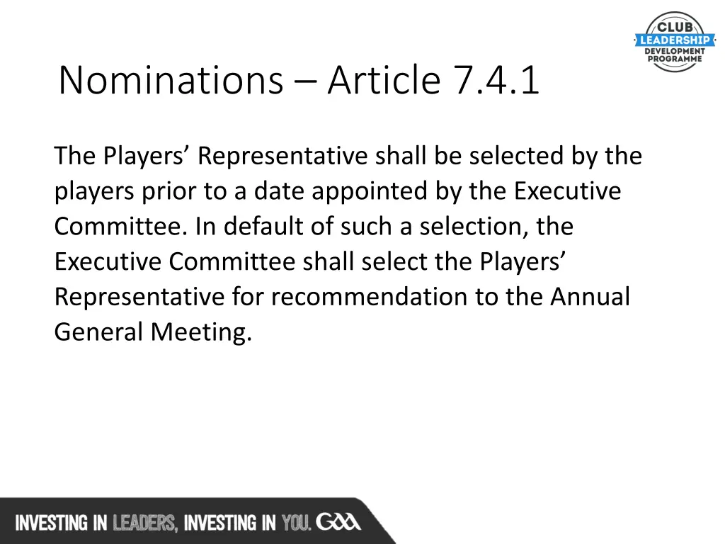 nominations article 7 4 1
