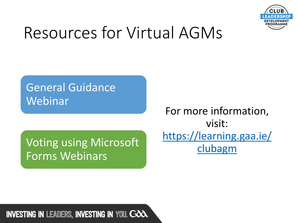 resources for virtual agms