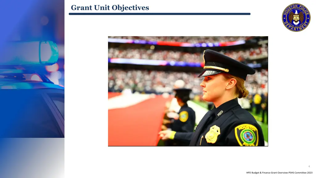grant unit objectives