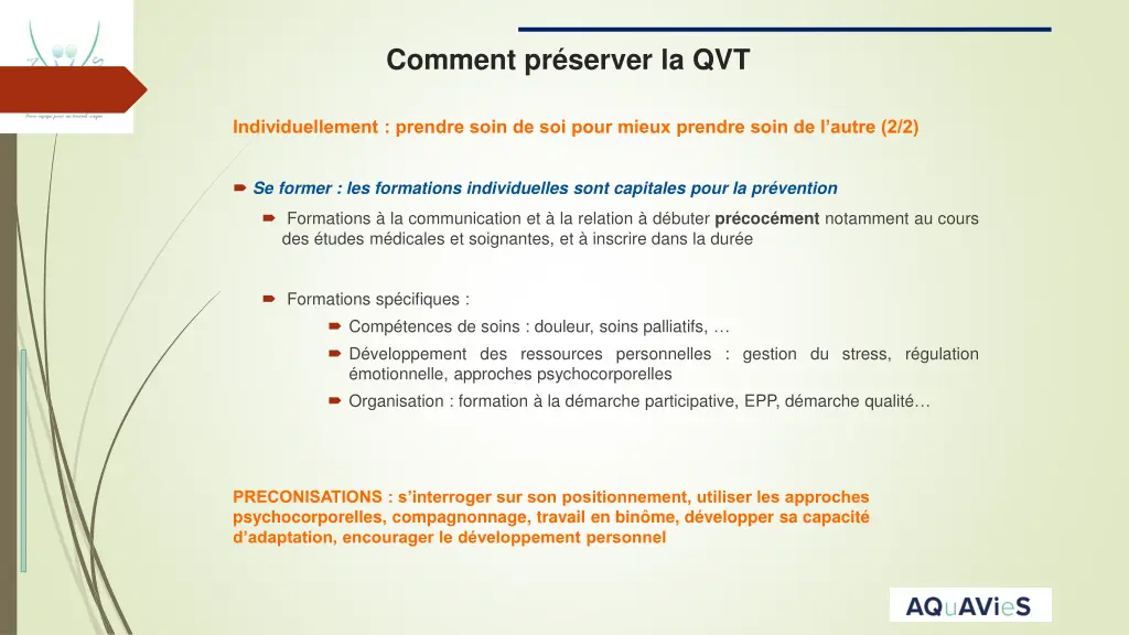 comment pr server la qvt 1