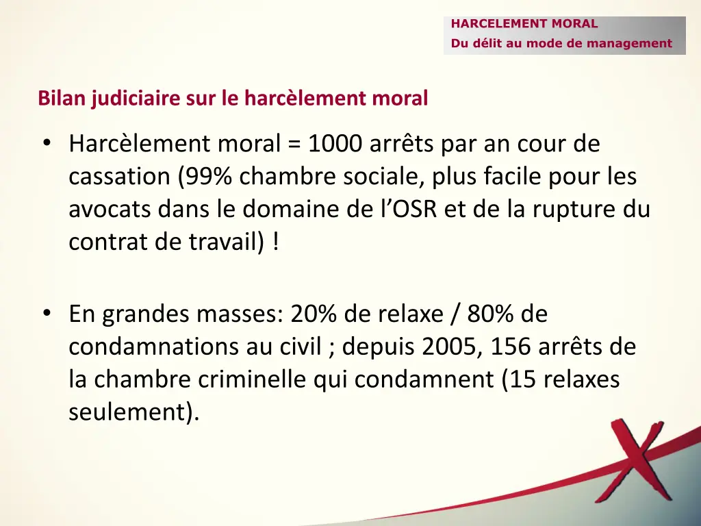 harcelement moral du d lit au mode de management 16