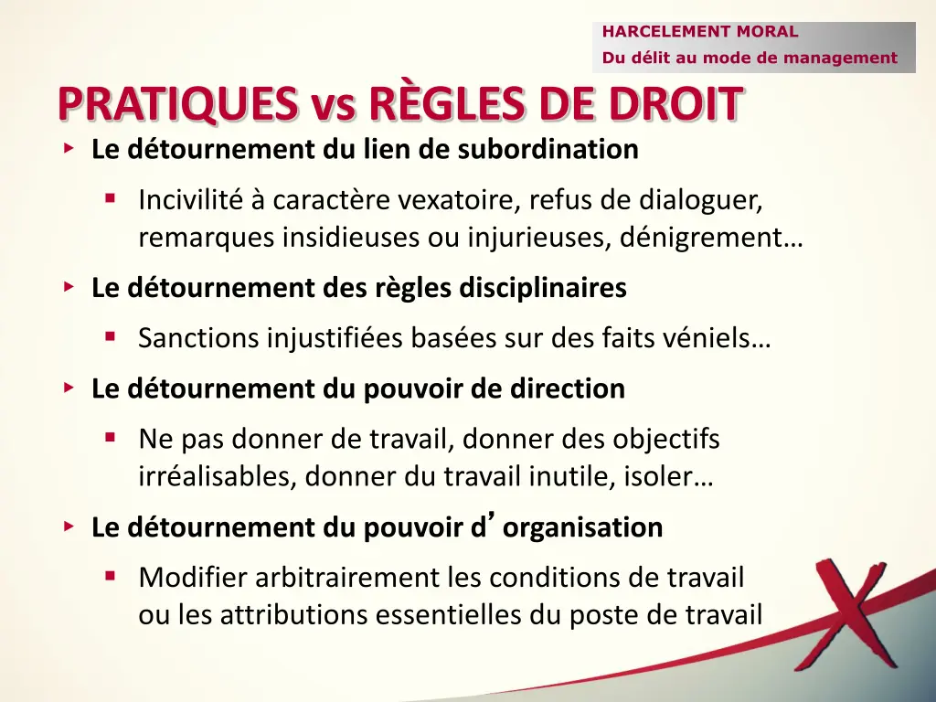 harcelement moral du de lit au mode de management 4