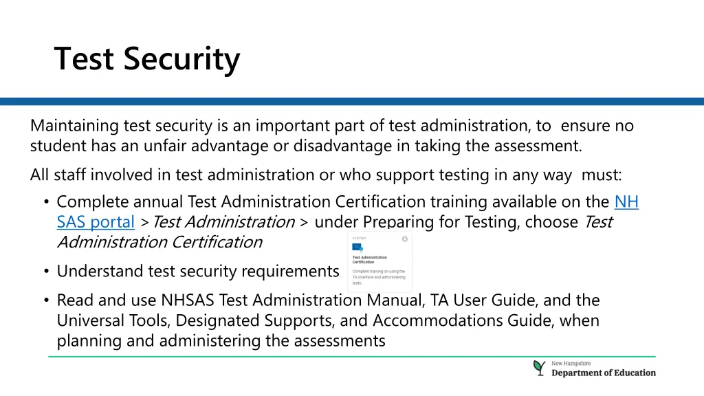 test security 1