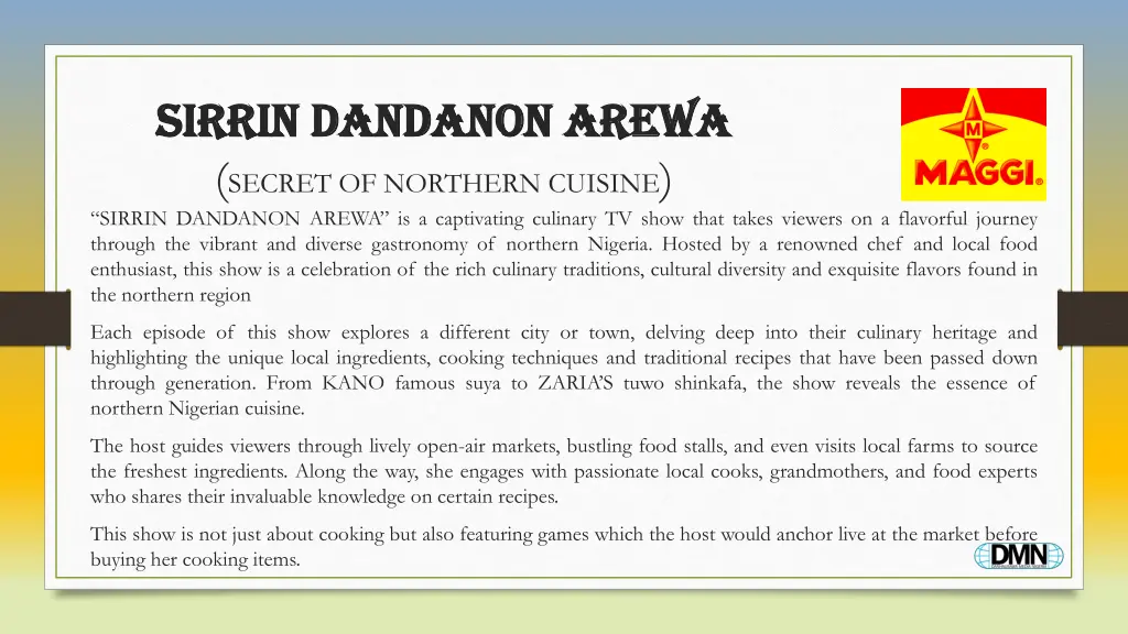 sirrin dandanon arewa sirrin dandanon arewa