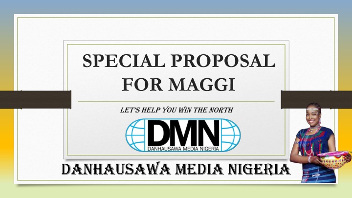 special proposal for maggi