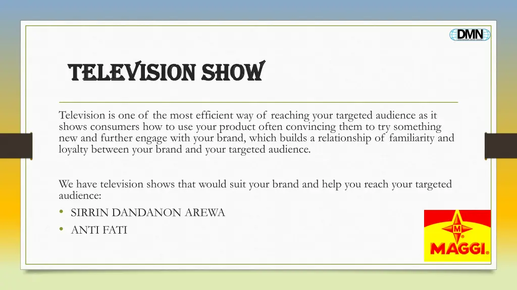 television show television show