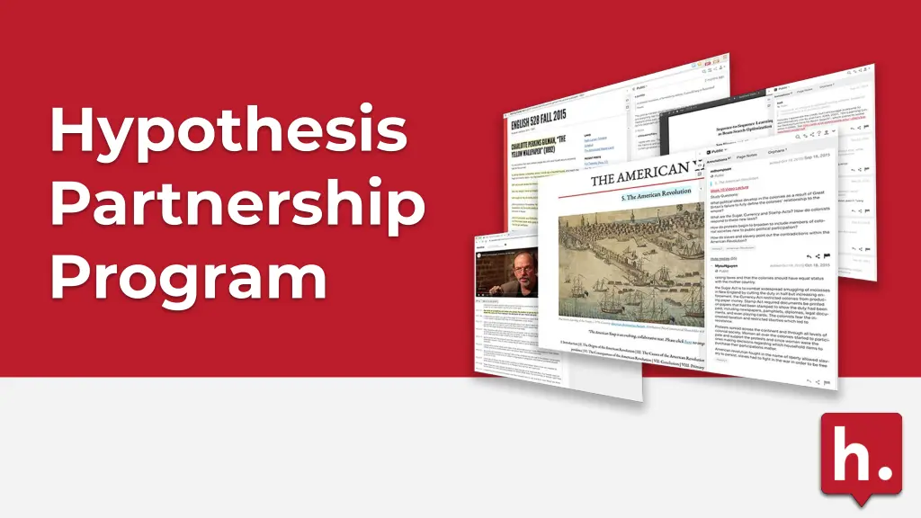 hypothesis partnership program