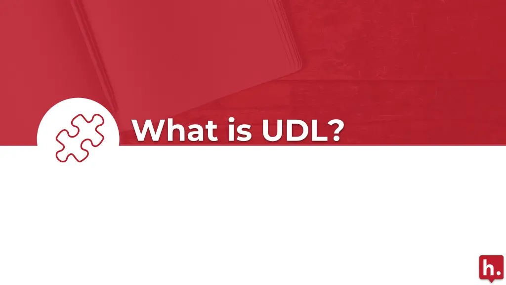 what is udl