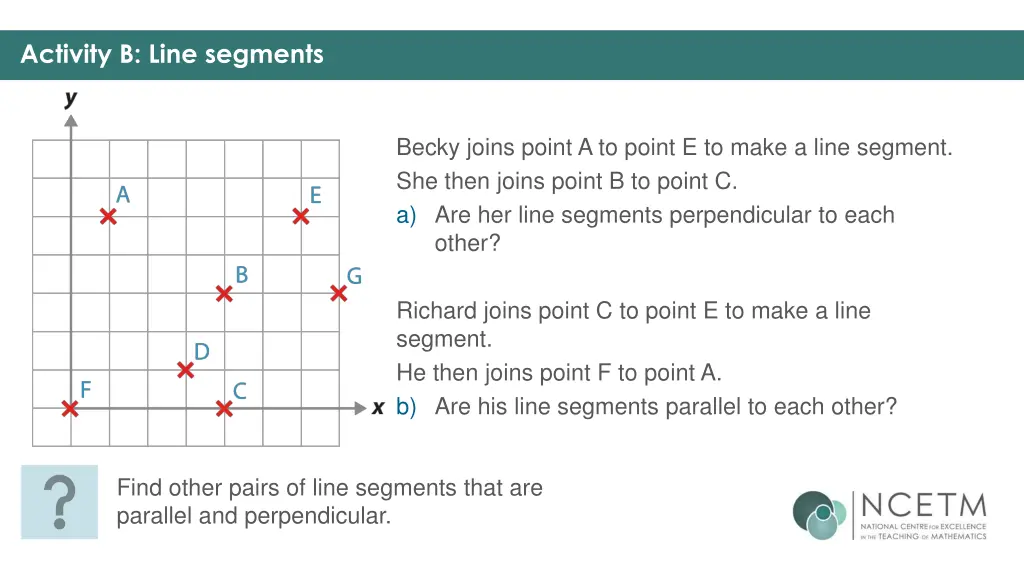 activity b line segments