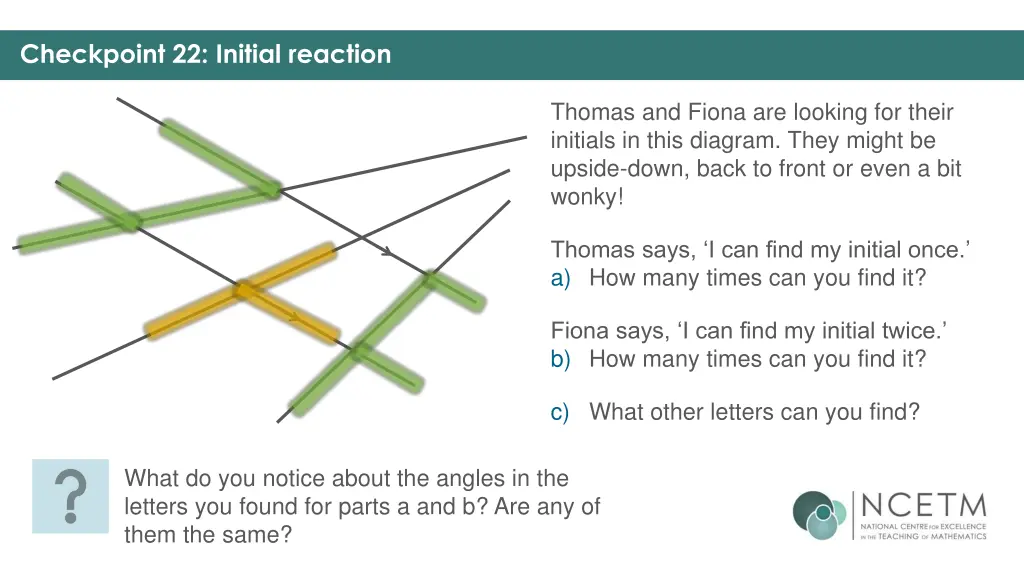 checkpoint 22 initial reaction