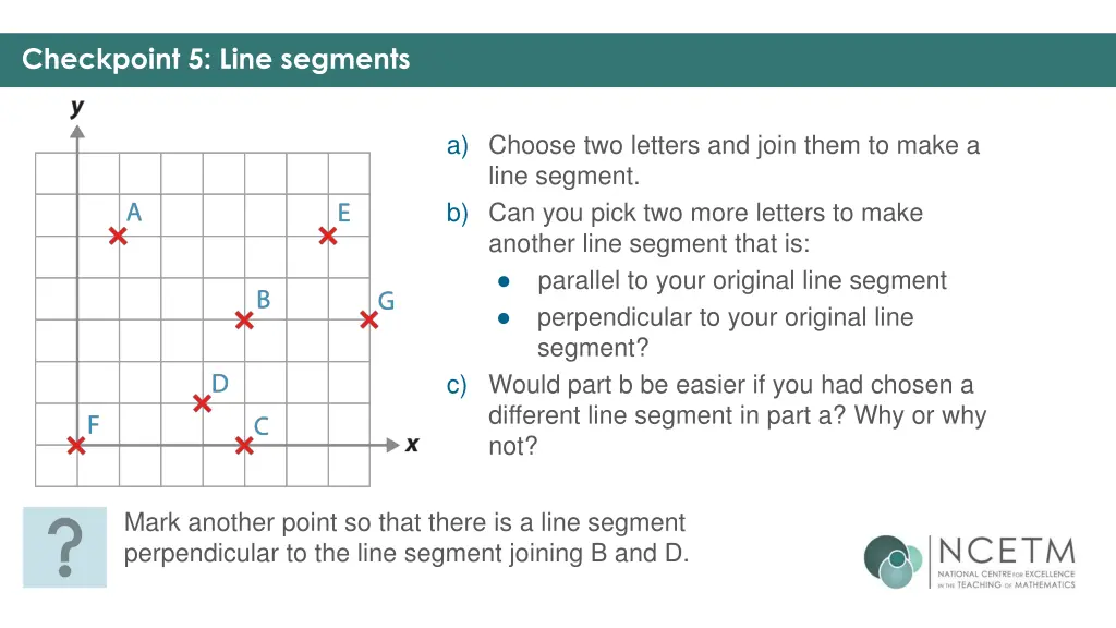 checkpoint 5 line segments