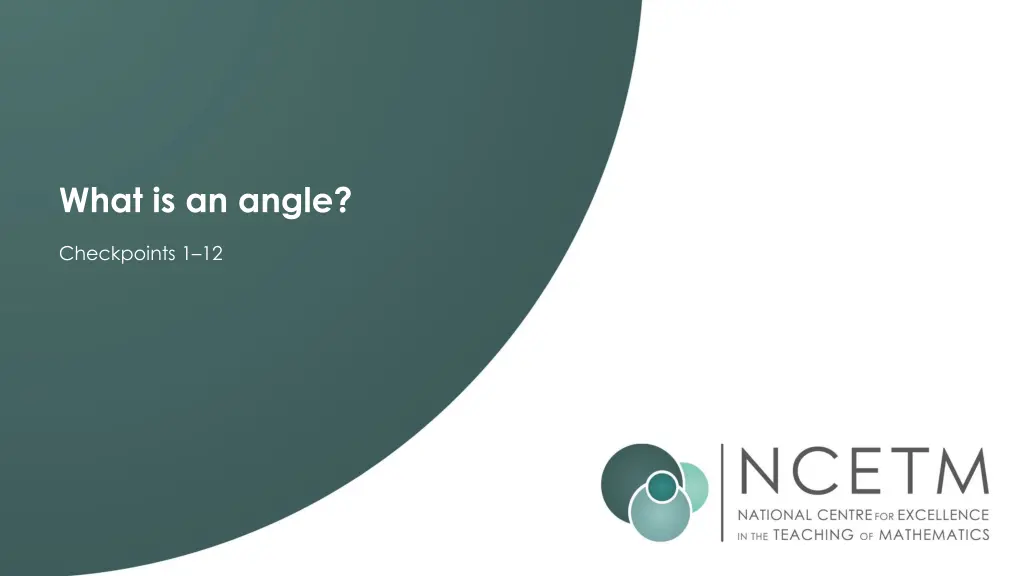 what is an angle