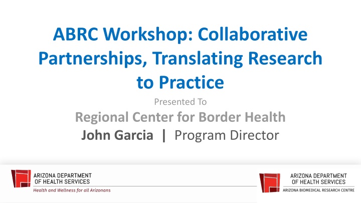 abrc workshop collaborative partnerships