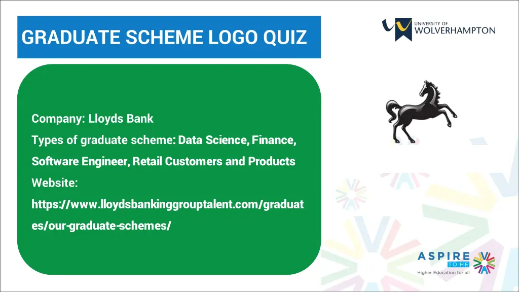 graduate scheme logo quiz 1