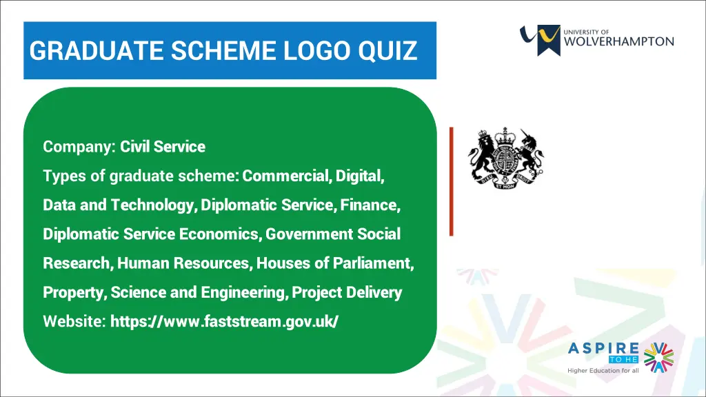 graduate scheme logo quiz 3