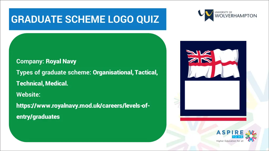 graduate scheme logo quiz 5