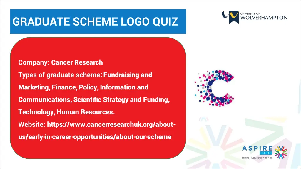 graduate scheme logo quiz 6