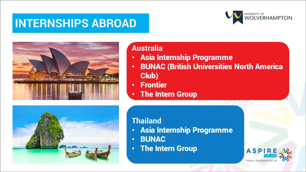 internships abroad