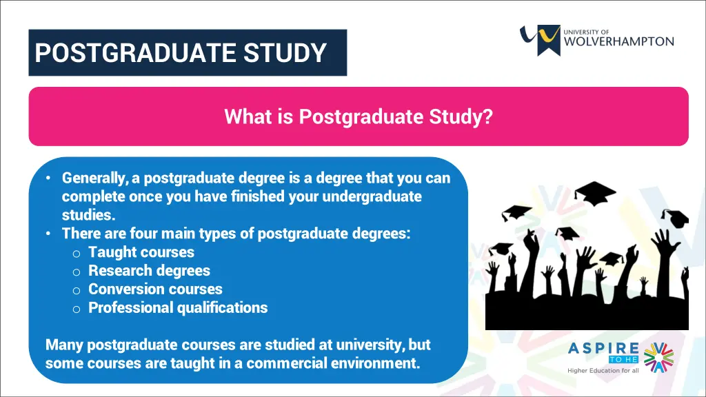 postgraduate study