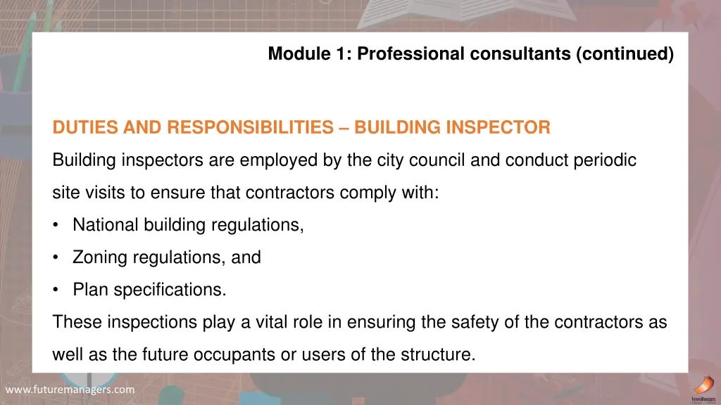 module 1 professional consultants continued 7