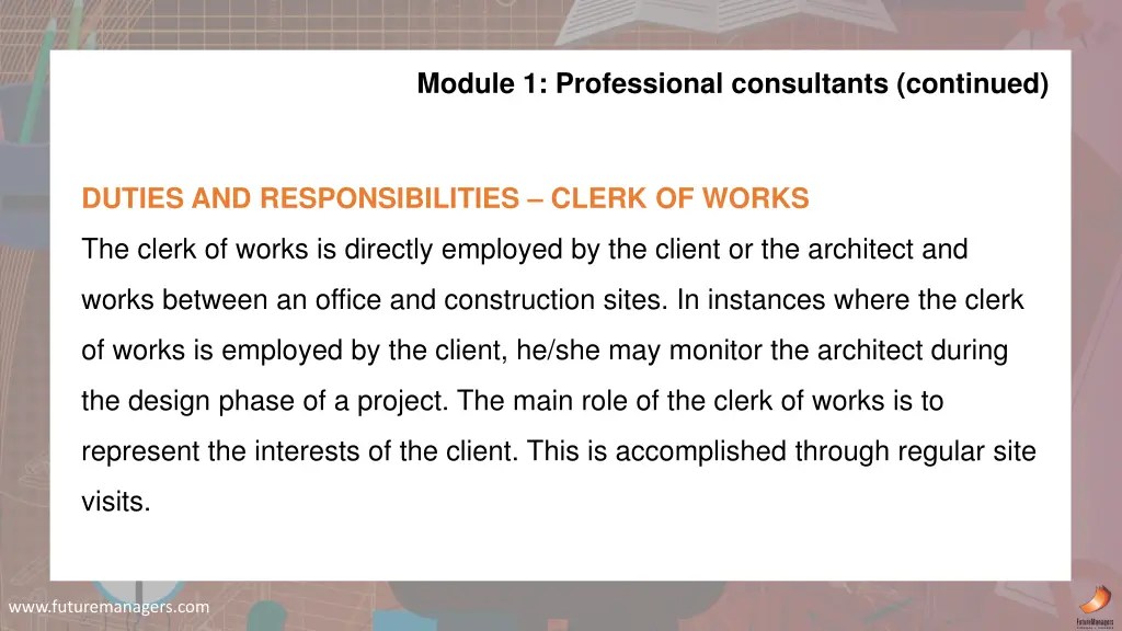 module 1 professional consultants continued 8