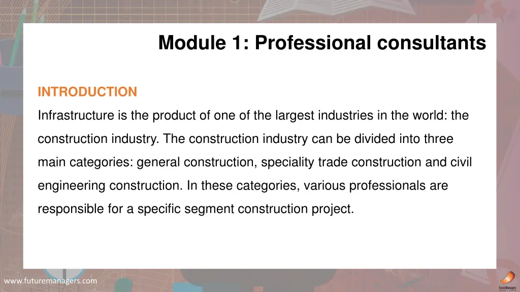 module 1 professional consultants