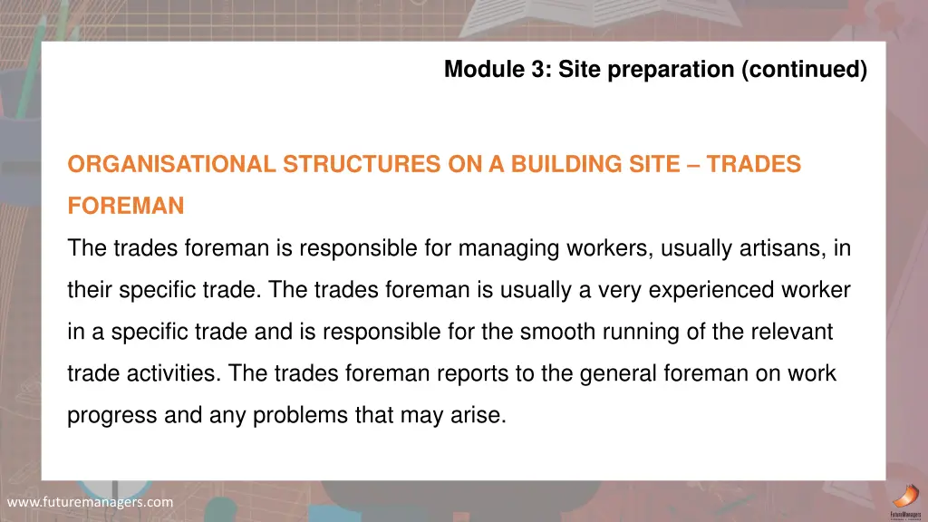 module 3 site preparation continued 2