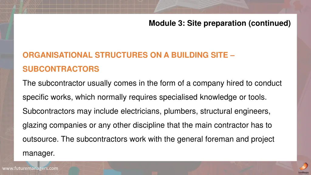 module 3 site preparation continued 6