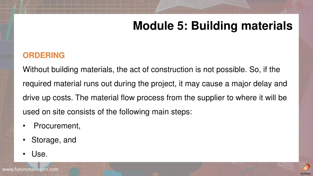 module 5 building materials