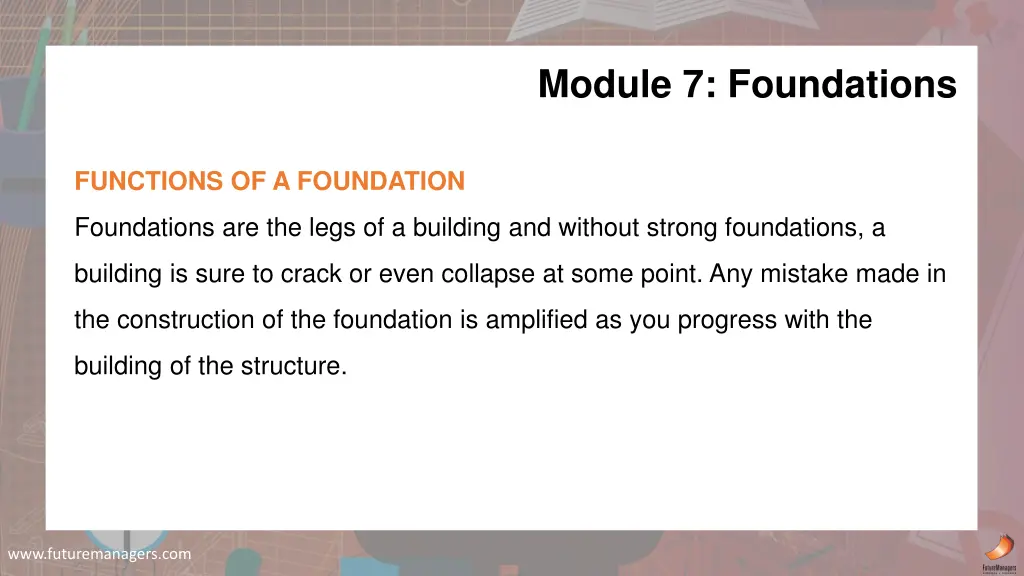 module 7 foundations