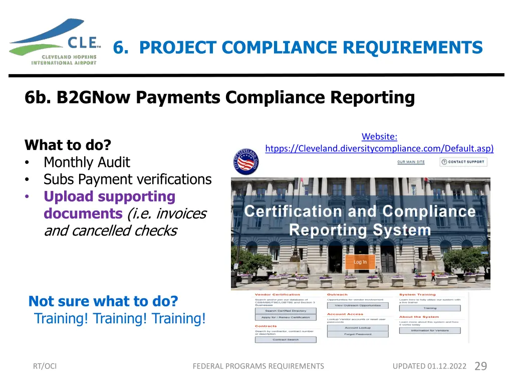 6 project compliance requirements 1