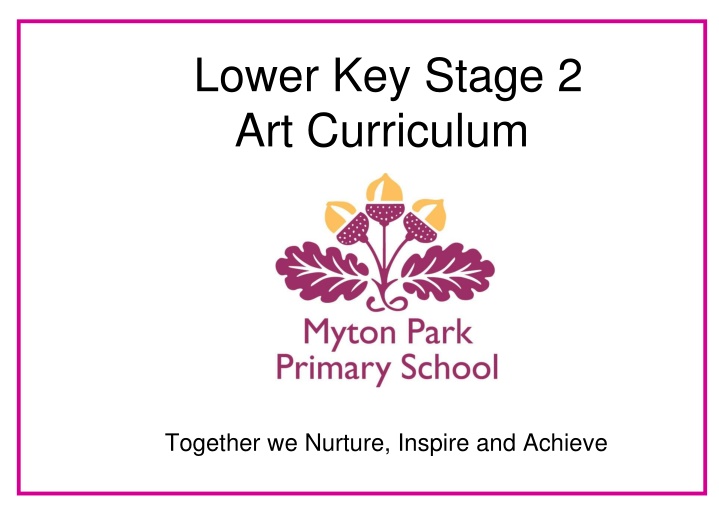 lower key stage 2 art curriculum