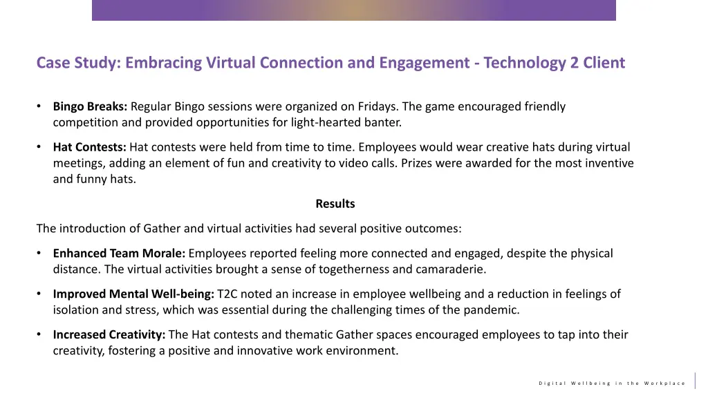 case study embracing virtual connection 2