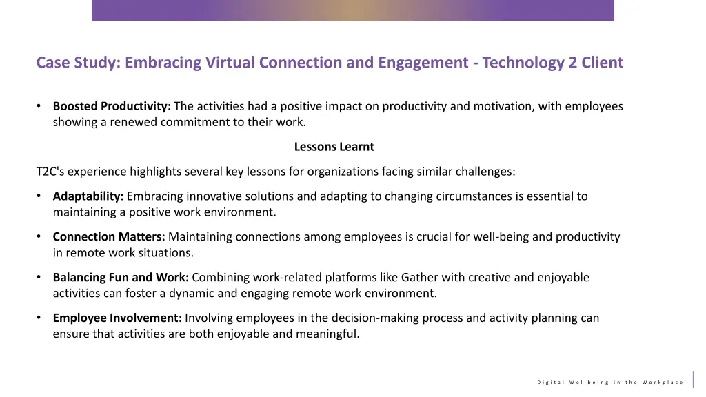 case study embracing virtual connection 3