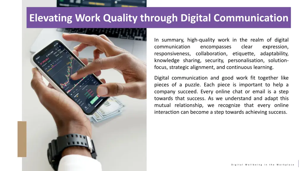 elevating work quality through digital 4