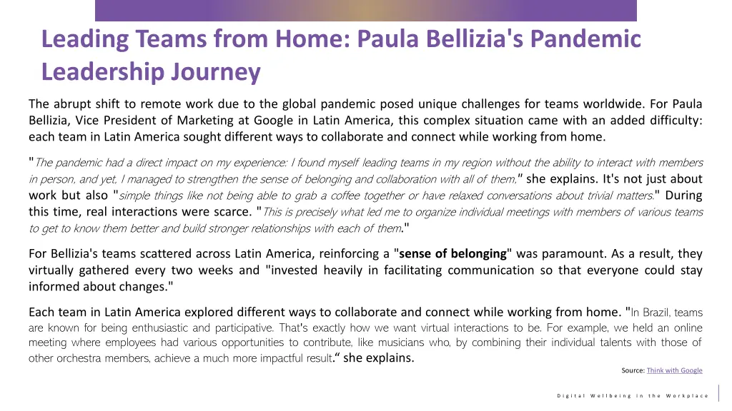 leading teams from home paula bellizia s pandemic