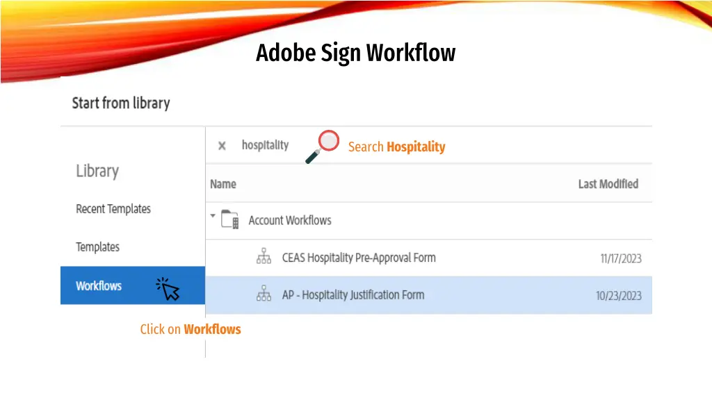 adobe sign workflow