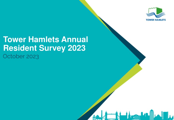 tower hamlets annual resident survey 2023 october
