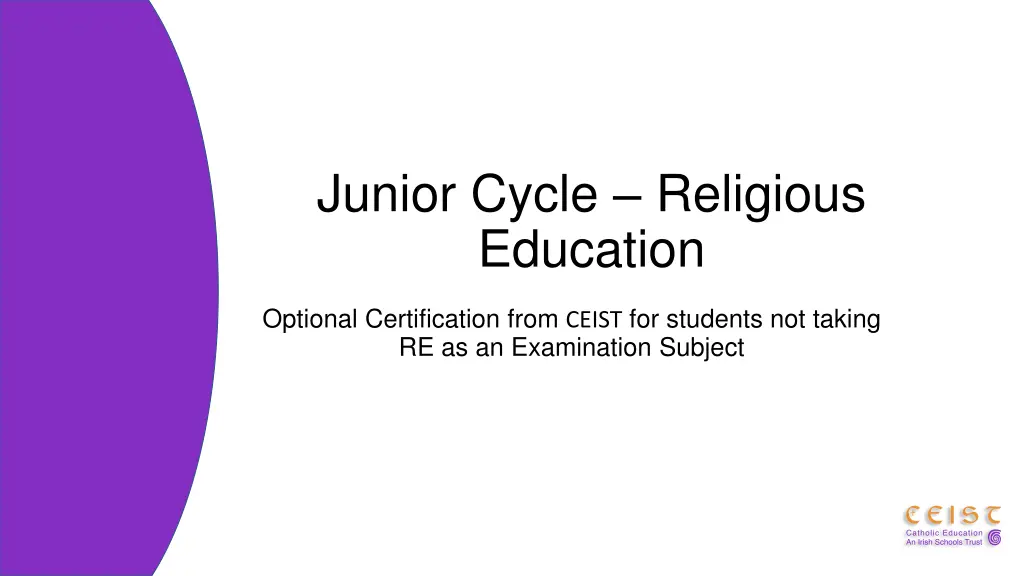 junior cycle religious education