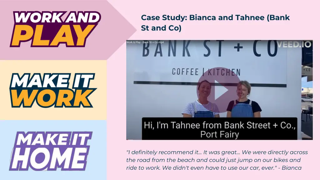 case study bianca and tahnee bank st and co