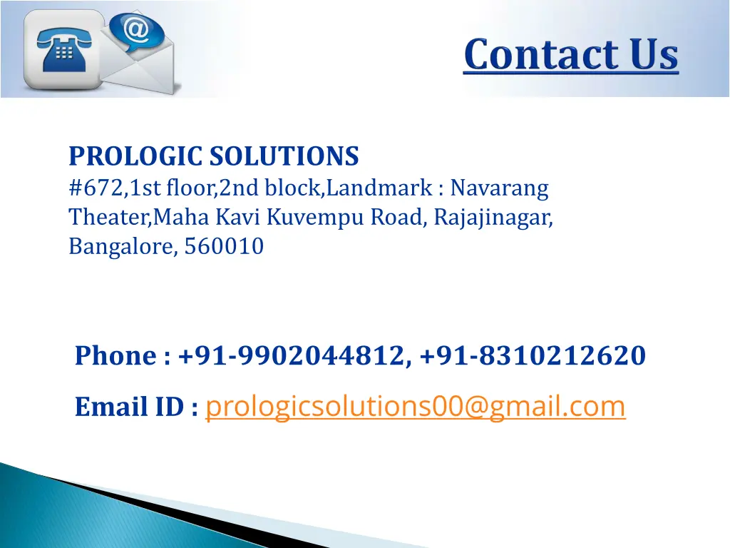 prologic solutions 672 1st floor 2nd block
