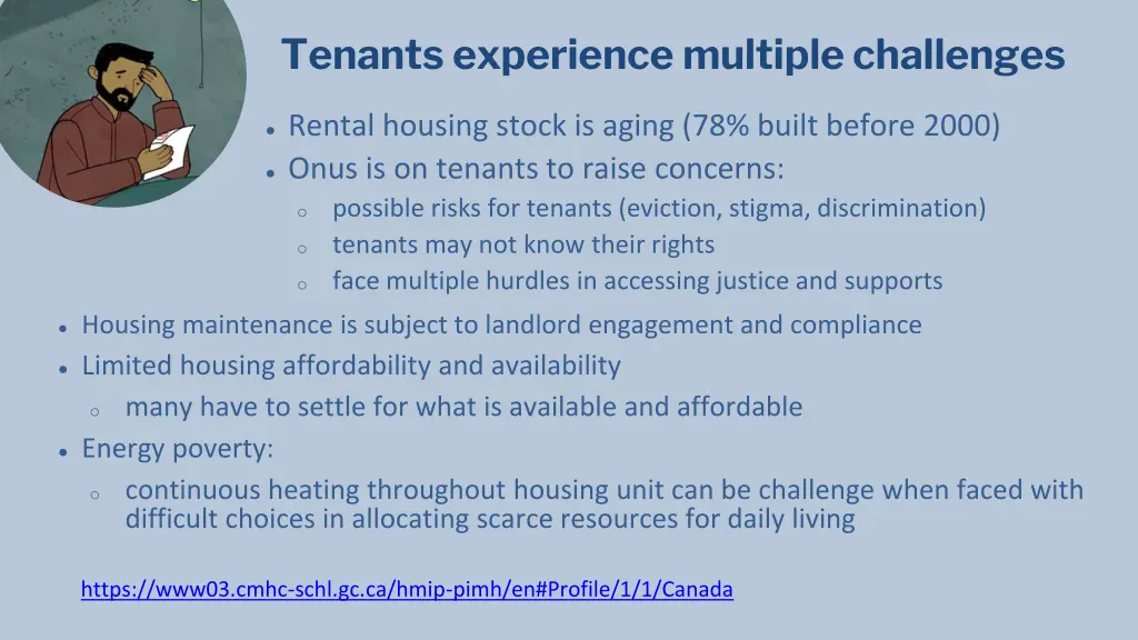 tenants experience multiple challenges