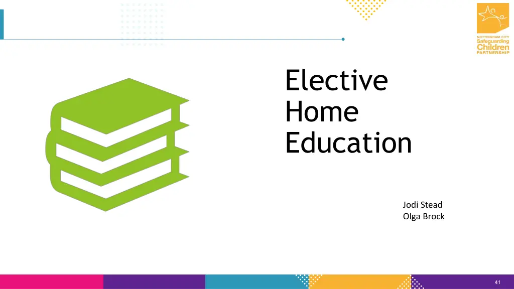 elective home education