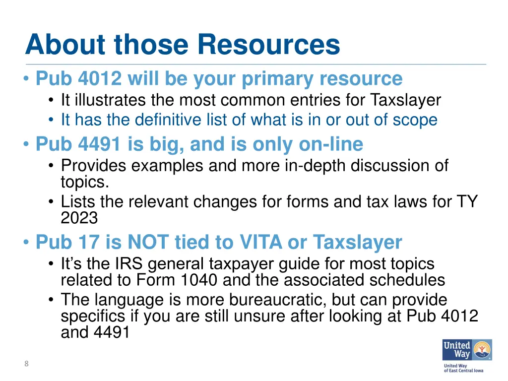 about those resources pub 4012 will be your