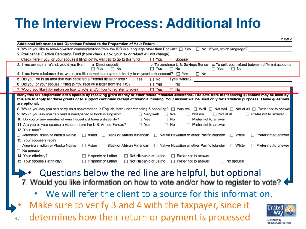 the interview process additional info 1