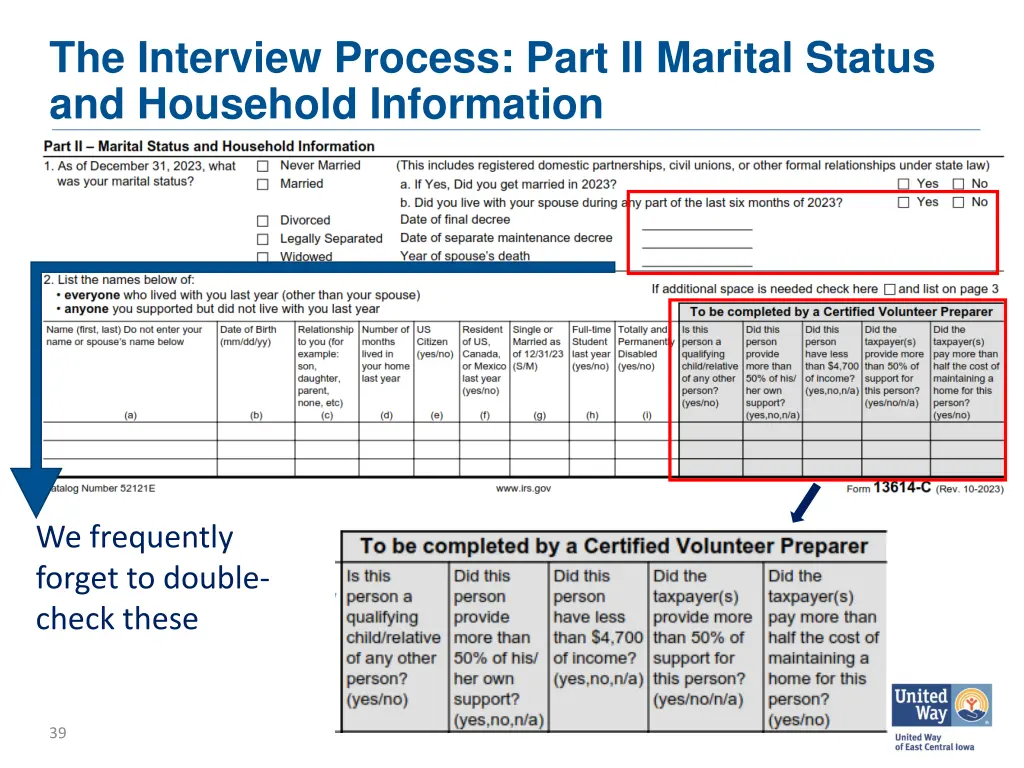 the interview process part ii marital status 1