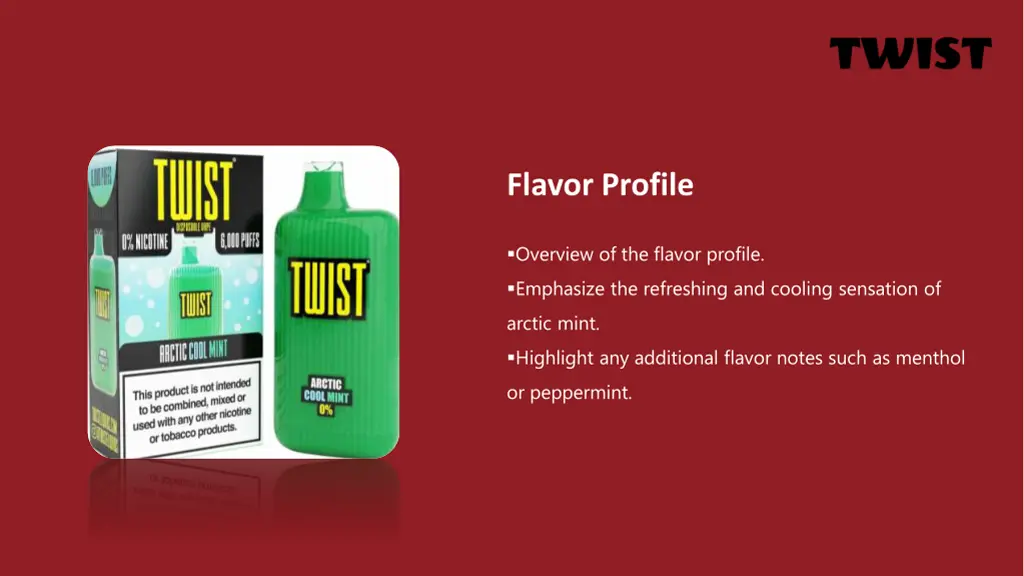 flavor profile