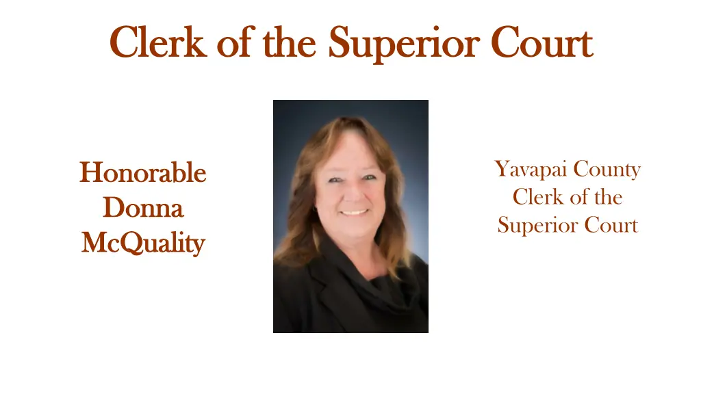 clerk of the superior court clerk of the superior